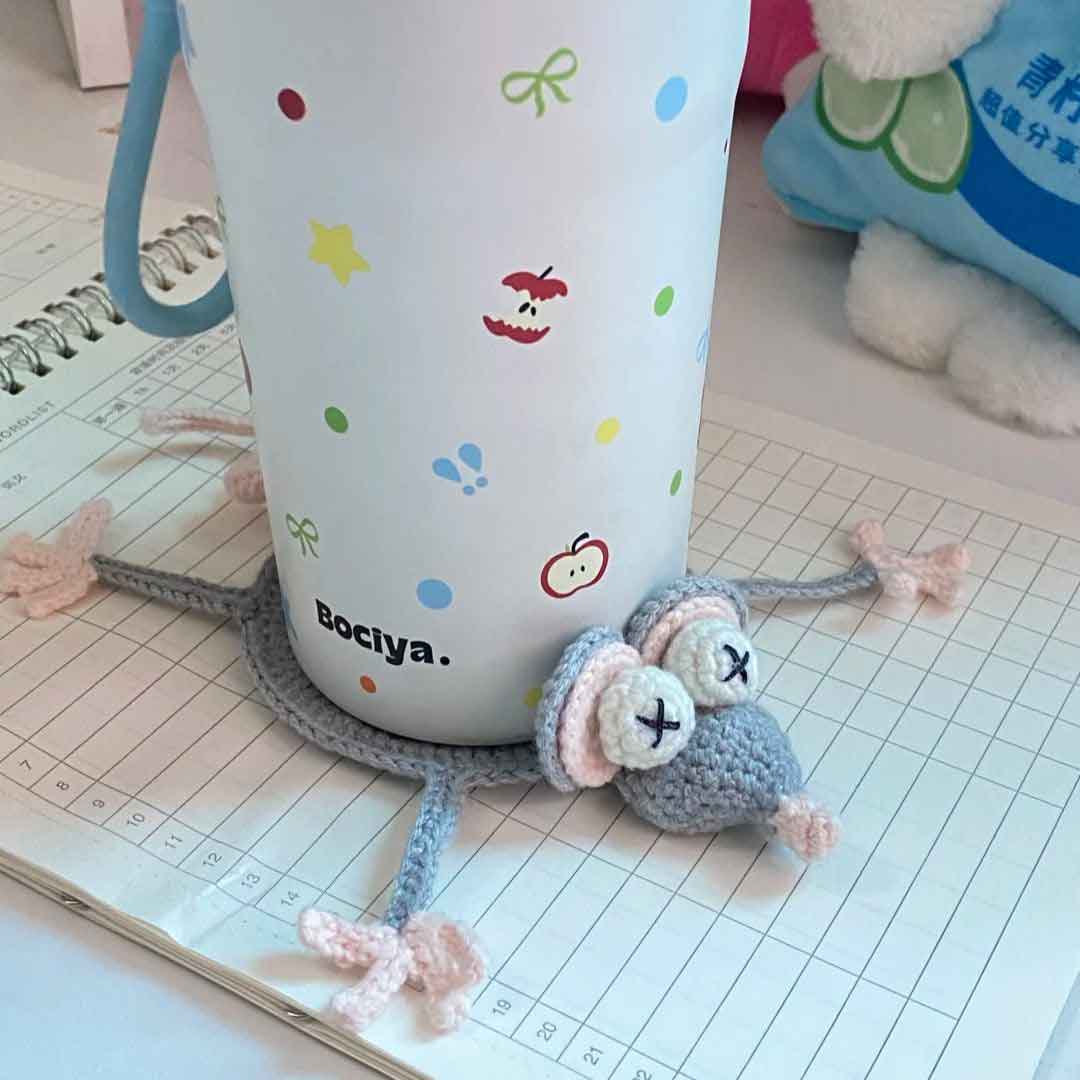 Mouse Coaster Crochet Pattern