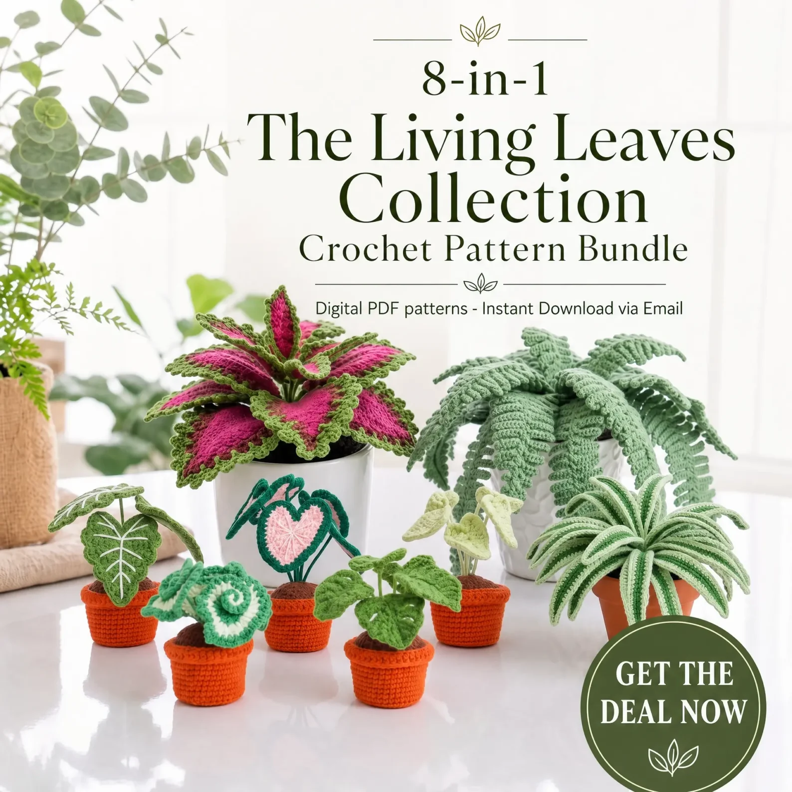 The Living Leaves Collection Crochet Pattern Bundle
